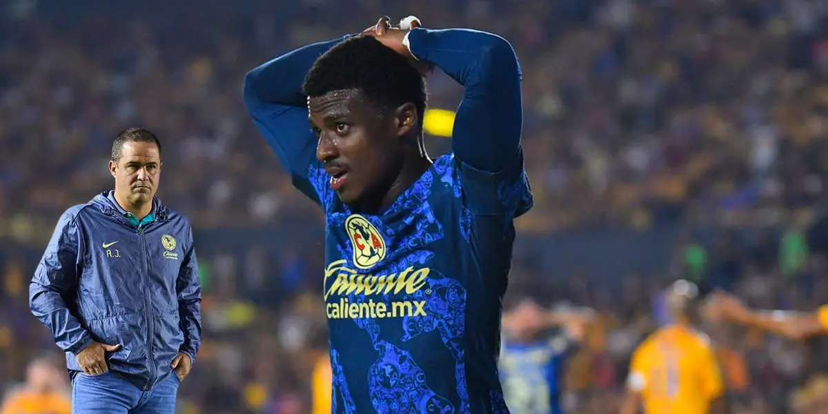 Dilrosun en partido con América. Foto: Fútbol Total