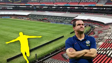 Dio la sorpresa en el Estadio Azteca.