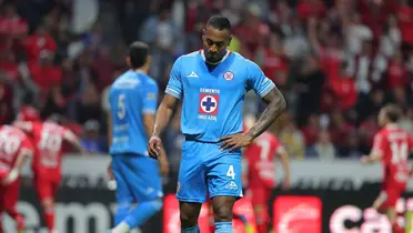 Ditta en partido con Cruz Azul. Foto: Fútbol Total
