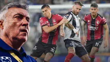 Domènec Torrent en el Monterrey vs Atlas / FOTO X