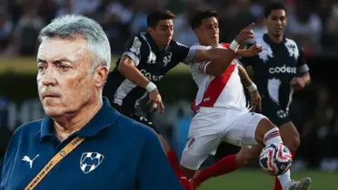 Doménec Torrent en el River Plate vs Monterrey / FOTO X
