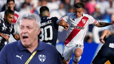 Domènec Torrent en el River Plate vs Rayados / FOTO CLARO SPORTS