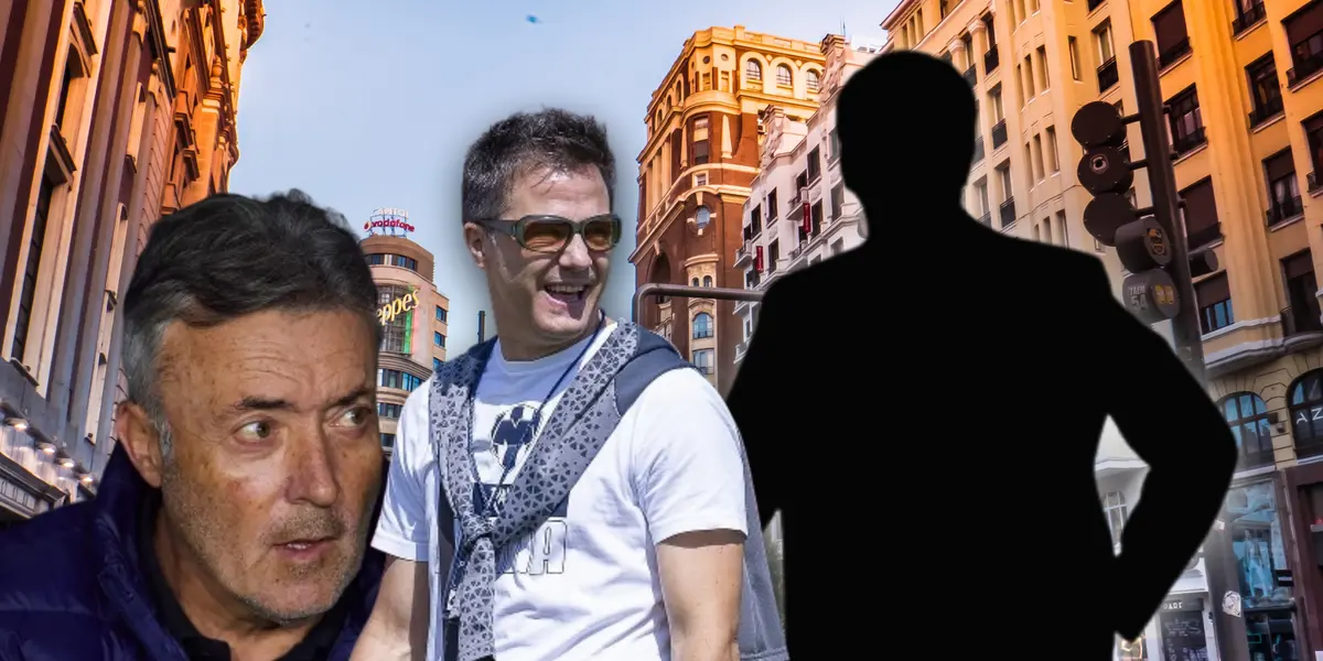 Domenec Torrent, José Antonio Noriega y silueta de Gustavo Quineros/ Foto Time Out.