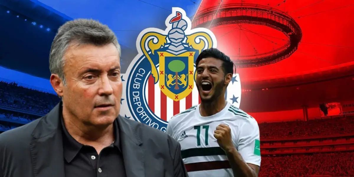 Domènec Torrent junto a Carlos Vela / FOTO SPORTSNET