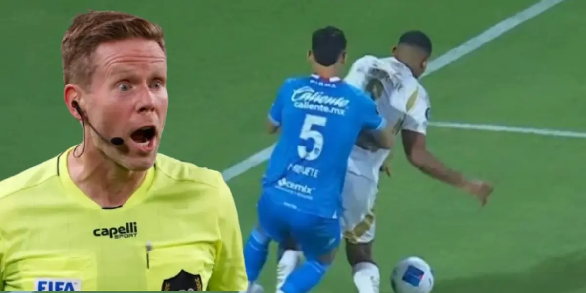 Drew Fischer en el Cruz Azul vs Tigres / FOTO BOLAVIP