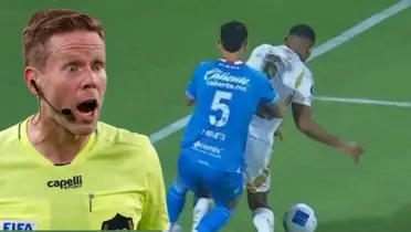 Drew Fischer en el Cruz Azul vs Tigres / FOTO BOLAVIP