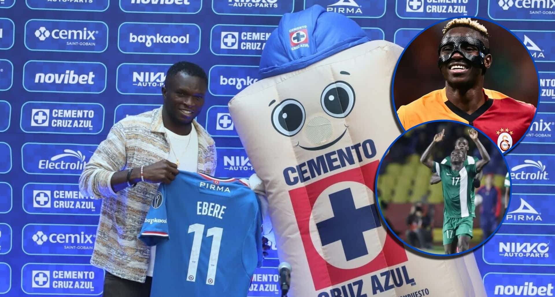 Ebere fue presentado esta semana y prometió ir por el campeonato para Cruz Azul
