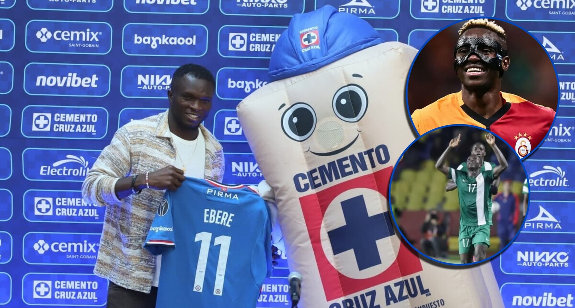 Ebere fue presentado esta semana y prometió ir por el campeonato para Cruz Azul