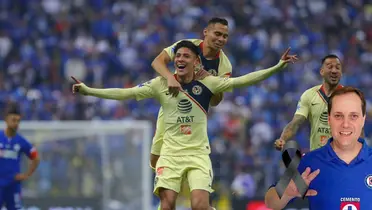Edson Álvarez celebrando su gol en la final vs Cruz Azul. Foto: ESPN