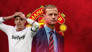 Edson Álvarez junto a Dan Ashworth / FOTO GIVE ME SPORT