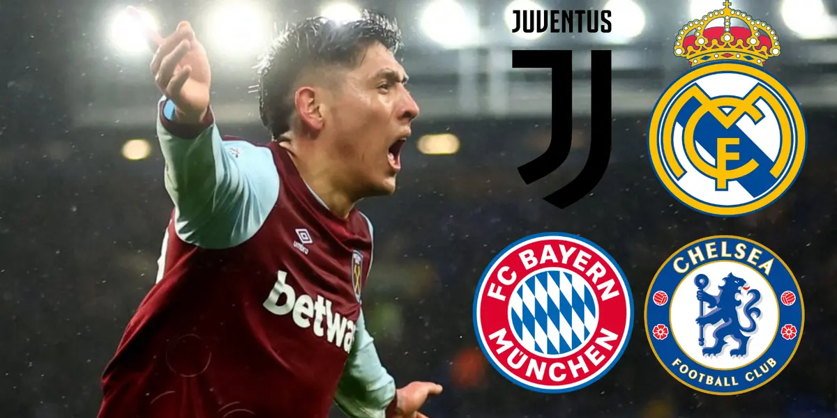 Edson Álvarez y el nuevo grande de Europa interesado en él, tras su gol con West Ham