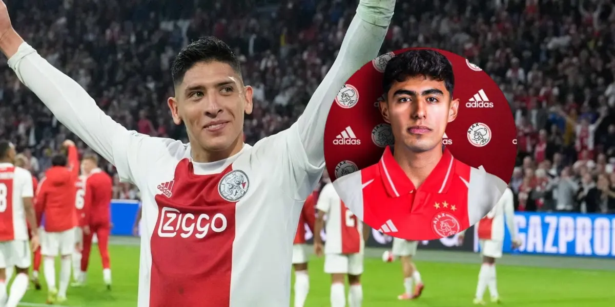 Edson Álvarez y Elías Montiel/ Foto Récord.