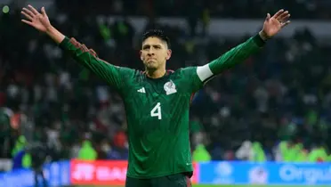 Edson en partido con México. Foto: Futbol Total