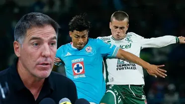 Eduardo Berizzo en el Cruz Azul vs León / FOTO GETTY IMAGES