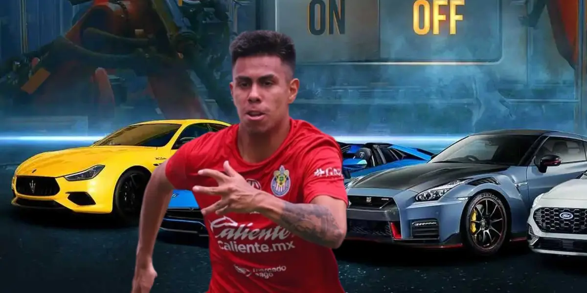 Efraín Álvarez junto a carros / FOTO BOLAVIP