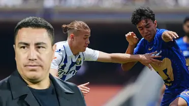 Efraín Juárez en el Pumas vs Leganés / FOTO X