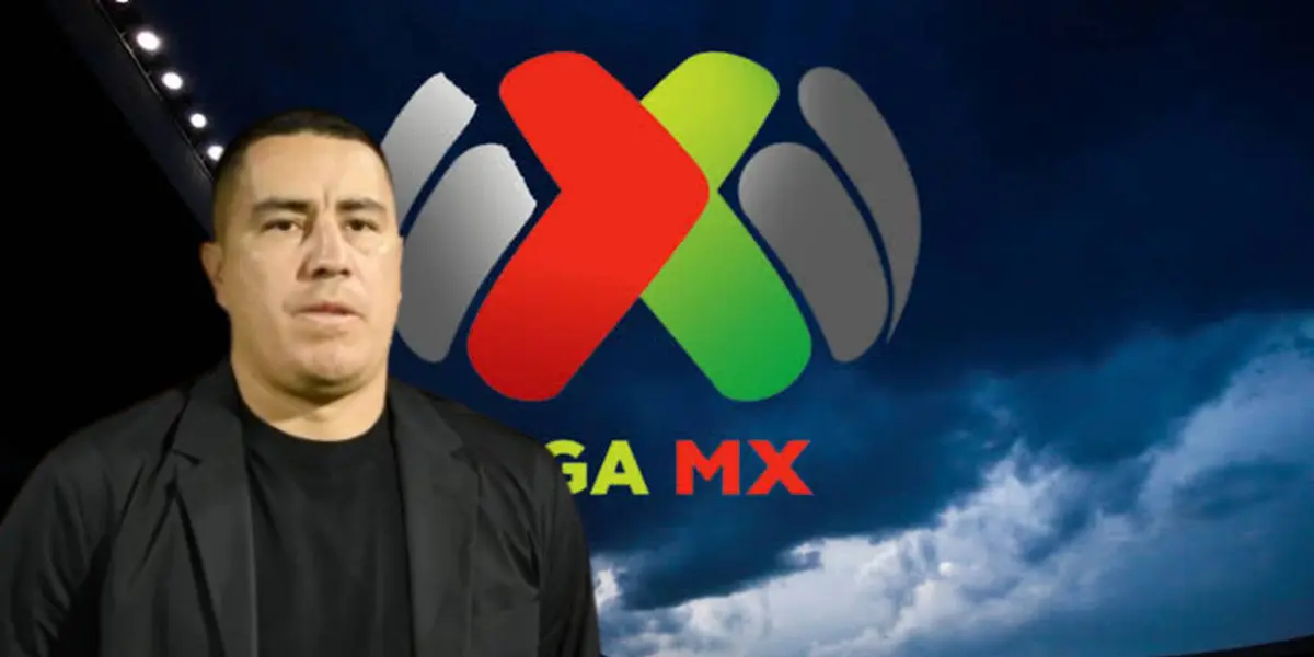 Efraín Juárez junto a logo de la Liga MX / FOTO NOTICIAS CARACOL