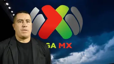 Efraín Juárez junto a logo de la Liga MX / FOTO NOTICIAS CARACOL