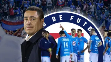 Efraín Juárez y jugadores de Cruz Azul/ Foto Oferten Oferten.