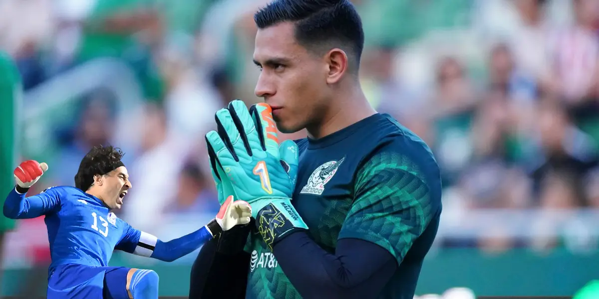 El arquero del América hizo un atajadón.