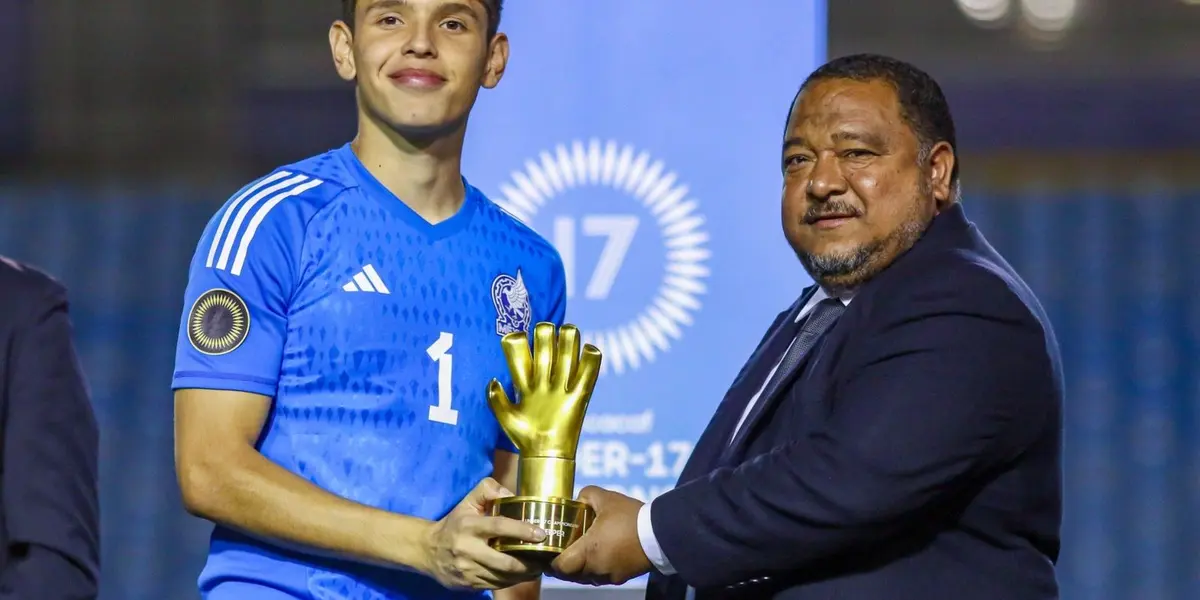 El arquero del ‘Tri’ Sub-17 sólo recibió un gol en seis partidos disputados