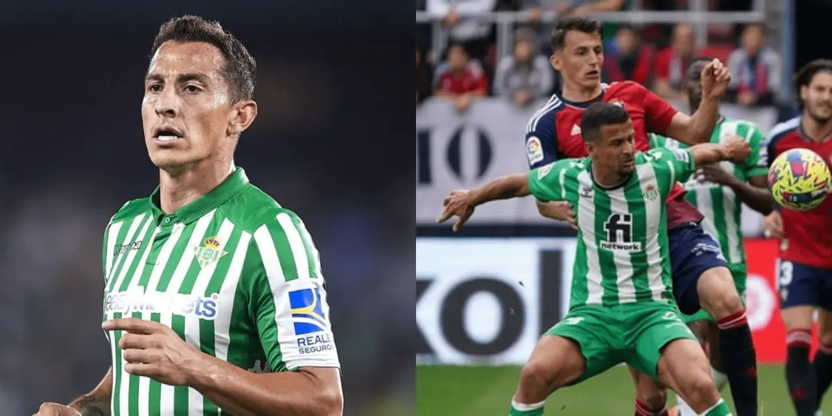 El Betis de visitante no pudo remontar al Osasuna en la Jornada 30 de LaLiga