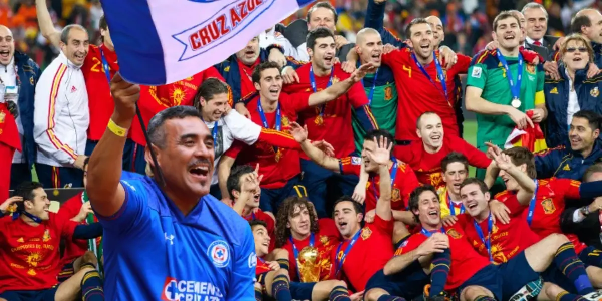 El campeón con España que se puso a disposición de 'La Máquina'.
