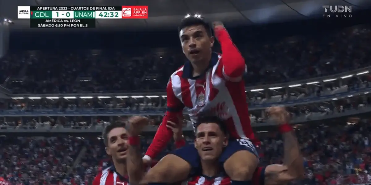 El capitán rojiblanco abrió el marcador.