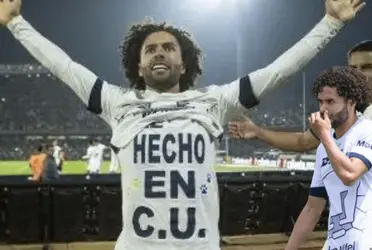 Lo que nadie vio de cómo el Chino Huerta le restregó su camiseta a las Chivas, ama a los Pumas