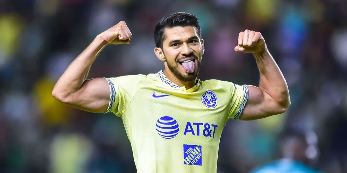 El delantero del América vive su mejor racha goleadora.