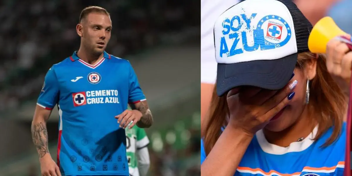 El delantero del Cruz Azul afirma que la presión en Cruz Azul sigue creciendo.