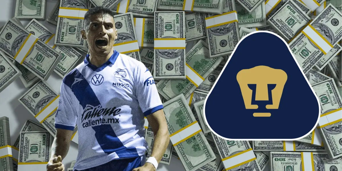 El delantero del Puebla se va a Pumas y con sueldazo.