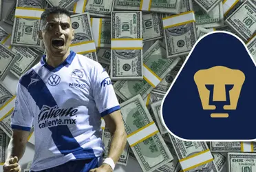 El delantero del Puebla se va a Pumas y con sueldazo.