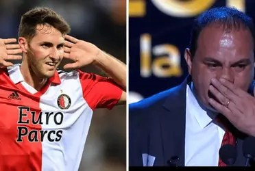 El delantero mexicano respondió a lo que dijo Blanco.