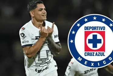 El futbolista de Pumas jugará para Cruz Azul.