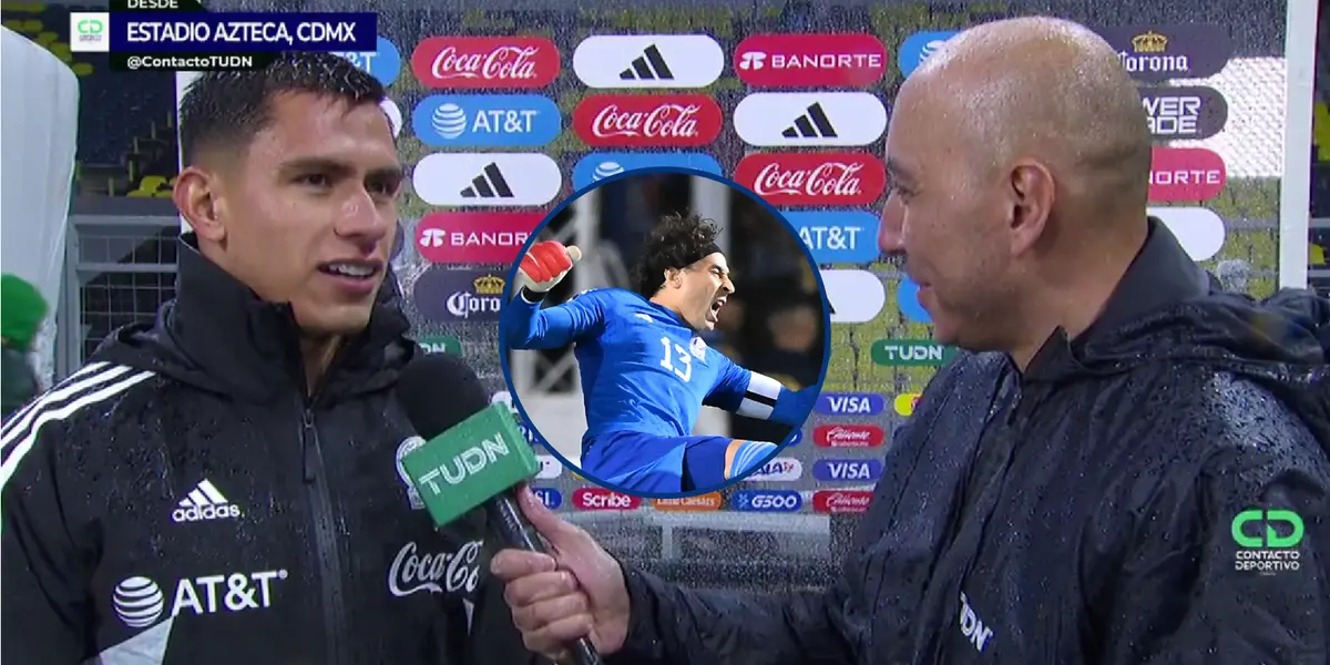 El guardameta del América fue el héroe de la noche.