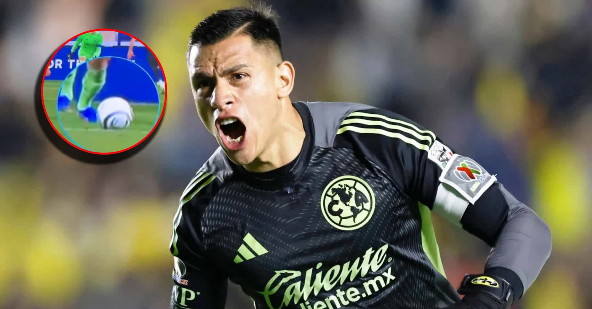 El mexicano era titular tras no estar presente en el juego de Liga MX