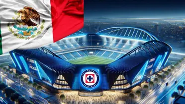 El nuevo estadio de Cruz Azul construido con IA / FOTO Merca 2.0