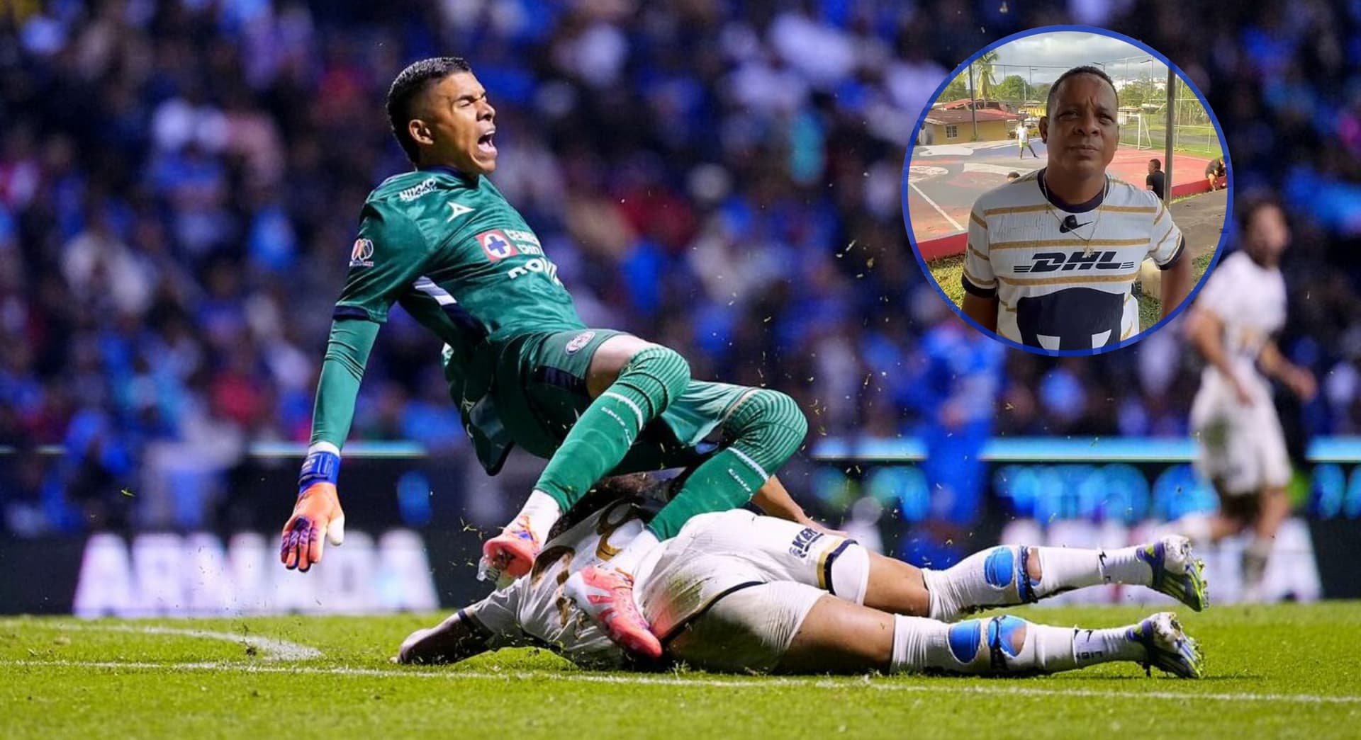 El padre de 'Coco' habló sobre la jugada que dejó fuera de la cancha a Kevin Mier