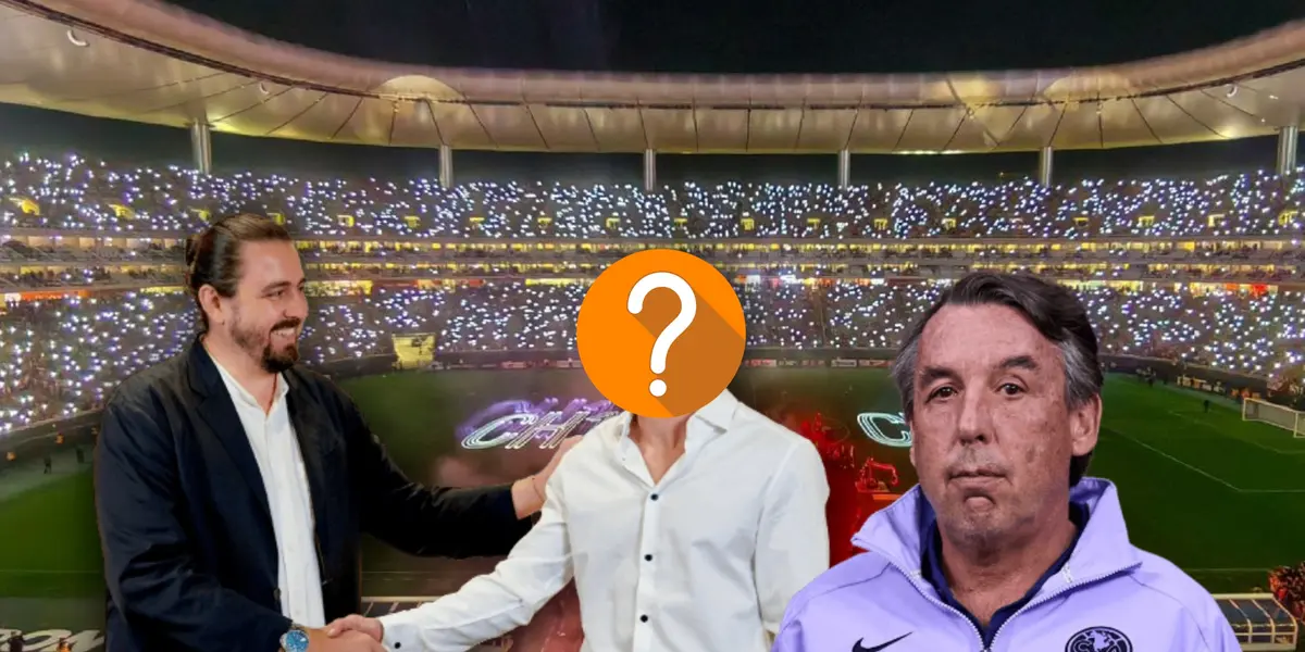 Emilio Azcárraga, Amaury Vergara y hombre con el rostro tapado/ Foto ESPN.