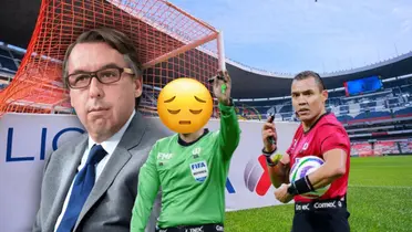 Emilio Azcárraga, árbitro oculto y Marco Ortiz/Foto El Universal.