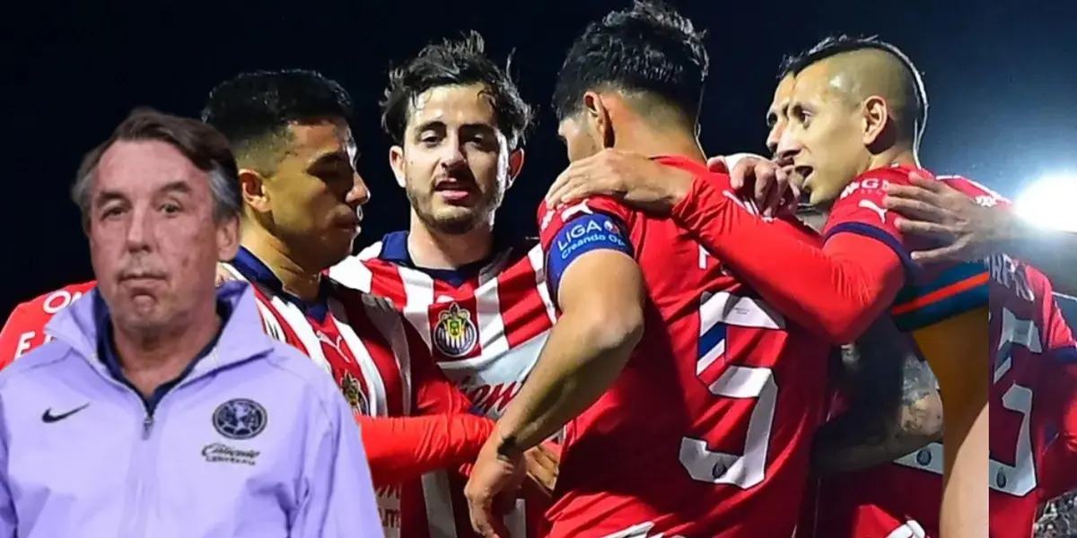 Emilio Azcárraga junto a jugadores de Chivas / FOTO SOY FÚTBOL