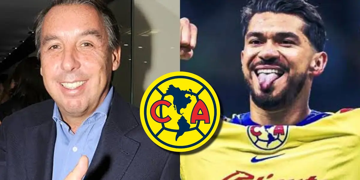 Emilio Azcárraga y Henry Martín.