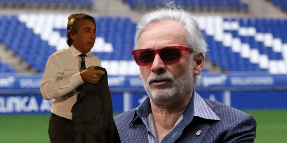 Emilio Azcárraga y Jesús Martínez/ Foto Olé.