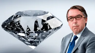 Emilio Azcárraga y joya/Foto Enrique Ortega Burgos.