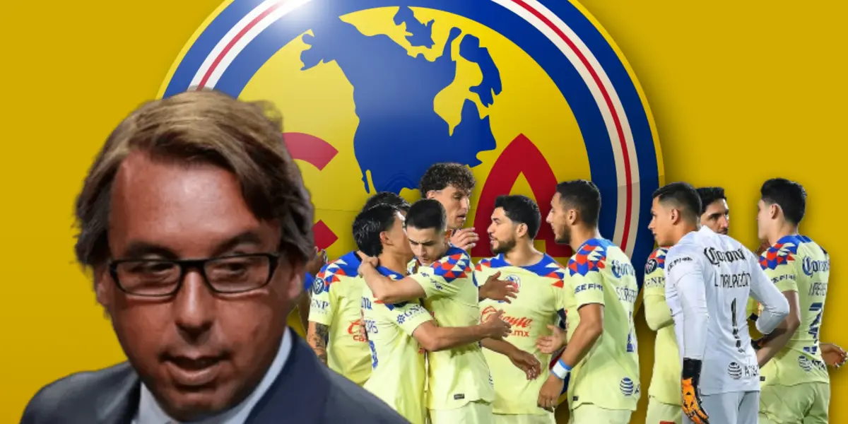 Emilio Azcárraga y jugadores del América/Foto Americanografico.