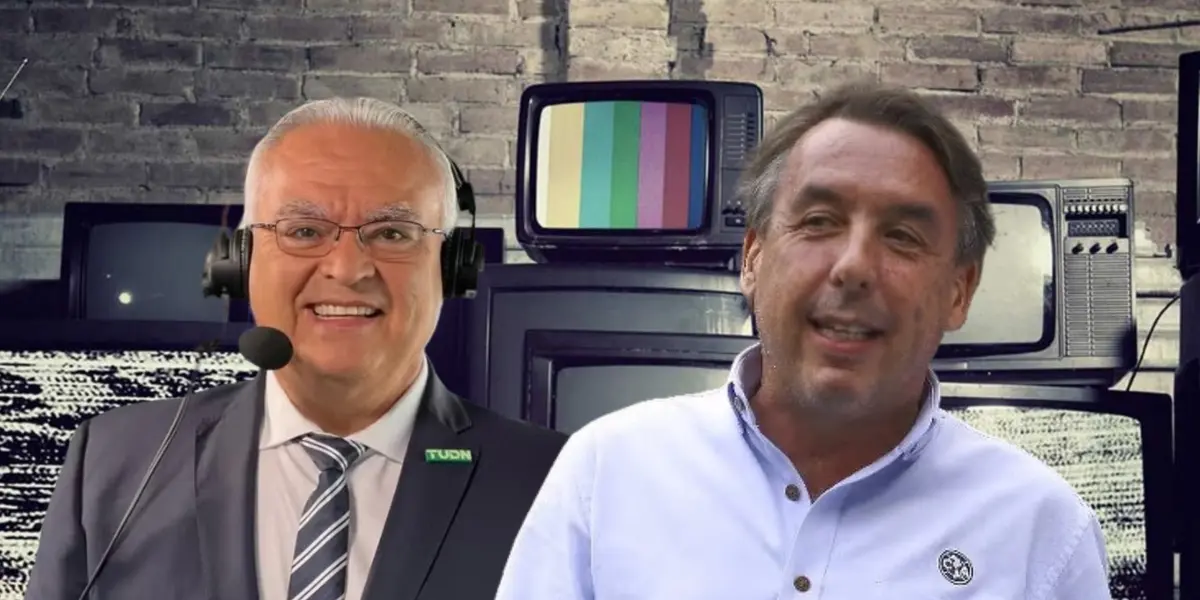 Emilio Azcárraga y Luis Omar Tapia/Foto Infobae.