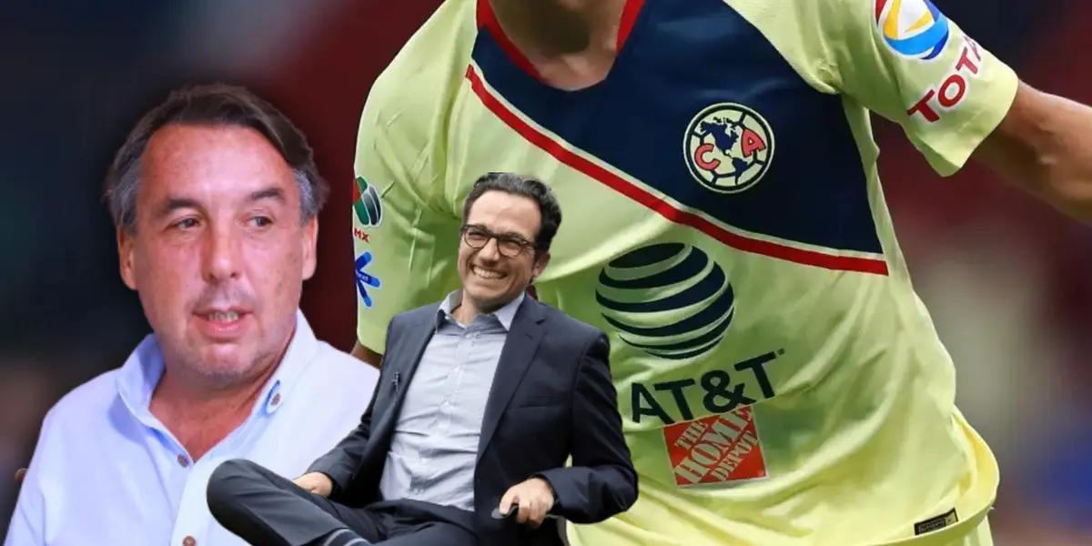 Emilio Azcárraga y Mauricio Culebro riendo/Foto Goal.com