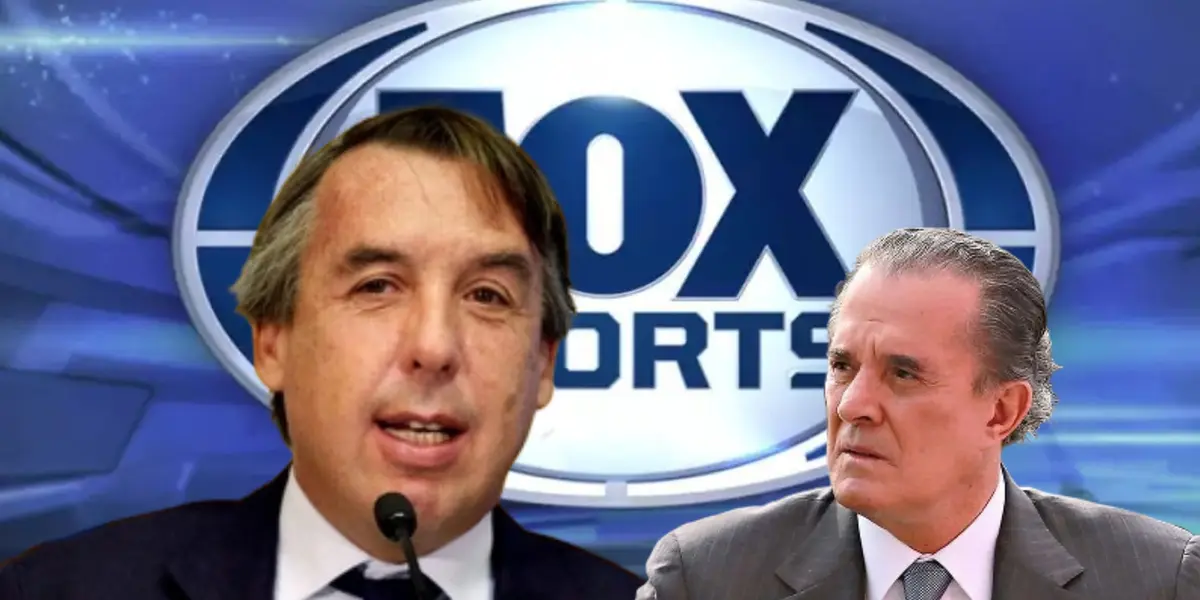 Emilio Azcárraga y Raúl Orvañanos/ Foto Periódico Correo.