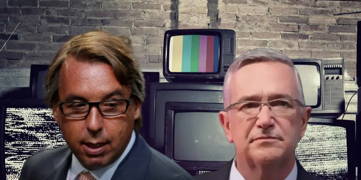 Emilio Azcárraga y Ricardo Salinas/Foto Infobae.